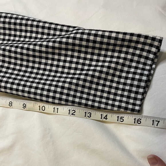 Vintage Black & White Peter Pan Collar Jacket & Knee-Length Skirt Set Sz4 - Picture 10 of 14